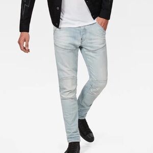 G Star Raw 5620 3D Slim Jeans | Men’s Sz 30W / 32L | lt blue | Like New